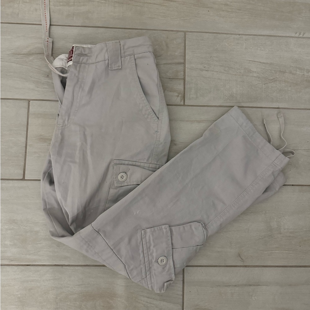grey matchstick cargo pants